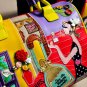 Rsslyn On-Hand Tote Bags for Travelers Cute Bracilliani Purses Patchwork Leather Handbag Handcarry