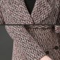 Rsslyn Warm Overcoats for Women Autumn Winter Women Long Tweed Woolen Coat with Belt Lapel