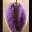 Rsslyn Neckwarmer for Winter Scarves Lavender Scarves for Women Soft Faux Fur
