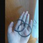 Rsslyn Black Hoop Earrings for Women Full Zircon Circle Statement Earrings For Women