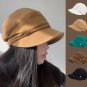 Rsslyn Casual Hats for Women Newsboy Cabbie Hats Beret Cap Naval Cap Black Berets Twill Material