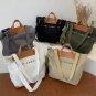 Rsslyn  Durable Canvas Bags Korean Style Handbag Casual Shoulder Bag Female Big Bags