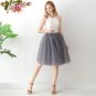Rsslyn Peach Tutu Skirts for Girls Women Tutu 5 Layers Tiered Skirt Teenage Girls Formal Casual Wear
