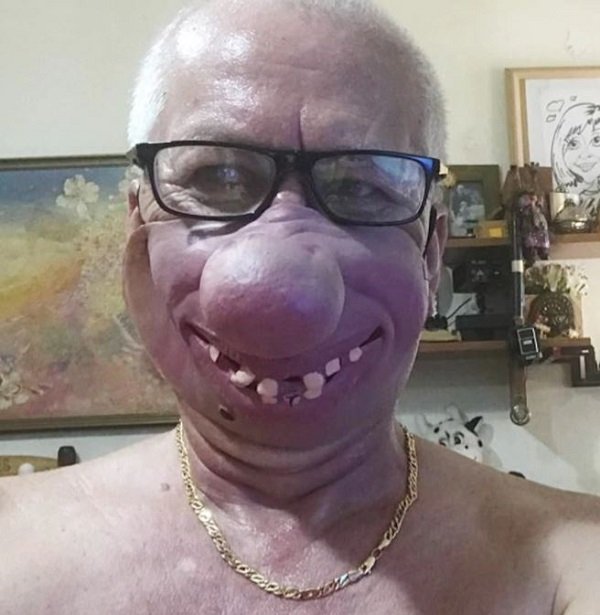 Rsslyn Youtube Prank Him Tiktok Mask Latex Half Face Masks Adult Clown Mask Horrible Masks