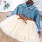 Rsslyn Cute Baby Girls Dress Spring Girls Dresses Flower Toddler Tutu Baby Girls Tulle Mesh Dress