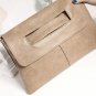 Rsslyn Dual Metallic Blue Handbags Leather Bags for Women Fashion Envelope Party Clutch