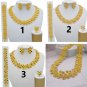 Rsslyn 4pcs/SET Dubai Gold Jewelry Set Dubai Women Gold Color Jewelry Sets African Wedding Bridal