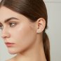 Rsslyn On-Hand Moissanite Bridal Earrings with Certificate Lab Diamond Production High-Quality AAA