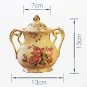 Rsslyn Luxury Living Beautiful Cream Ivory Color European Ceramics Breakfast Colorful Milk Cup