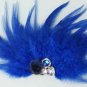 Rsslyn Red Brooch Red Feather Crystal Corsage Brooch Pin For Man Women