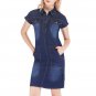 Rsslyn Big Denim Outfit Plus Size Free Size Dress Casual Dress for Large Women