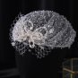 Rsslyn White Cover Simulated Pearl Headband Fascinator Hat Vintage Wedding Bridal Headpiece LMF24-9