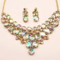 Rsslyn Wedding Jewelries AAA Luxury Bridal Jewelry Set Ladies Party Wedding Sparkling AB Color