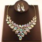 Rsslyn Wedding Jewelries AAA Luxury Bridal Jewelry Set Ladies Party Wedding Sparkling AB Color