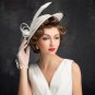 Rsslyn Top Quality Bridal Sinamay Fascinator Lady Philippines Sinamay Hat with Feathers