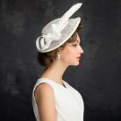 Rsslyn Top Quality Bridal Sinamay Fascinator Lady Philippines Sinamay Hat with Feathers