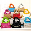 Rsslyn Small Purses Cute Mini Bags Heart Shape Small Handbags For Women Top Brand Square Purses
