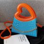 Rsslyn Small Purses Cute Mini Bags Heart Shape Small Handbags For Women Top Brand Square Purses