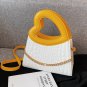 Rsslyn Small Purses Cute Mini Bags Heart Shape Small Handbags For Women Top Brand Square Purses