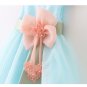 Rsslyn 3-6 Months Yellow Dresses Big Bow Yellow Baby Girls Clothes Big Bowknot Infant Party Dress