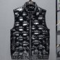 Rsslyn Silver Vest Men's Autumn Winter Shiny Vest Down Cotton S-6XL Vest Chalico for Boys LMF24-327