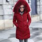 Rsslyn Padded White Parka for Women Slim Women Winter Jacket Cotton Padded Warm Thicken Coat Long