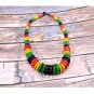 Rsslyn Rasta Chokers Handmade Ethnic Customs Fashion Necklaces Chunky Beads Wood Necklaces