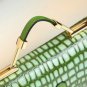 Rsslyn Green Bags Luxury Brand Women Bag Ladies' Genuine Leather Handbag Crocodile Pattern