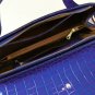 Rsslyn Blue Leather Bags for Women Blue Shoulder Bags Blue Totes Blue Purses Blue Leather Handbags