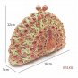 Rsslyn Peacock Bags New Luxury Clutch Wedding Accessories Fashion Bags Fashion Clutch for Women