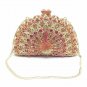 Rsslyn Peacock Bags Blue Clutch Wedding Bags Fashion Clutch for Women Peacock Diamond Crystal