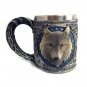 Rsslyn Birthday Gift for Boyfriend 3D Wolf Head Mug Retro Wolf King Stainless Steel LMF24-297