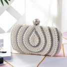 Rsslyn TF Wedding Bags Pearl Diamond Water Drop Pattern Evening Bags Pearl Bags LMF24-26