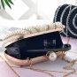 Rsslyn Pearl Clutches for Women Pearl Shoulder Bags White Bridal Bags White Handbags Luxury Style