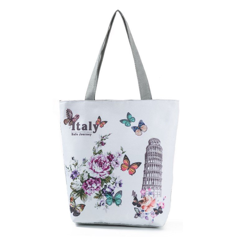 Rsslyn Large Capacity Simple Style Women Beach Bag Portable Traveling Bags Canvas Bags Totes