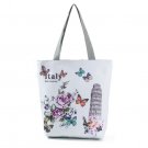 Rsslyn Large Capacity Simple Style Women Beach Bag Portable Traveling Bags Canvas Bags Totes