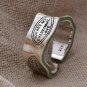 Rsslyn 925SS Silver Rings for Men Boys Rings Carved Message You Are My Everything Love Rings for Men