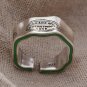 Rsslyn 925SS Silver Rings for Men Boys Rings Carved Message You Are My Everything Love Rings for Men