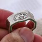 Rsslyn 925SS Silver Rings for Men Boys Rings Carved Message You Are My Everything Love Rings for Men