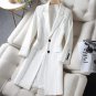 Rsslyn White Trench Coats Doctors Outerwear Long White Blazers