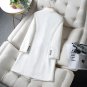 Rsslyn White Trench Coats Doctors Outerwear Long White Blazers