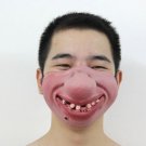 Rsslyn On-Hand Funny Masks Prank Latex Half Face Masks You Tuber Masks Facebook Mask Fun
