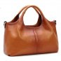 New Arrival Leather Bag Cow-Hide Brown Leather Bags for Women New Small Brown Totes LMF24-1