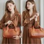New Arrival Leather Bag Cow-Hide Brown Leather Bags for Women New Small Brown Totes LMF24-1