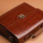 New Arrival Messenger Laptop Bags for Men Brown Leather Bags Leisure Bags Office Suit Cases LMF24-11