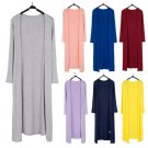 New Black Cardigan Loose Thin Cardigan All Color Beach Covers Black Tops for Women LMF24-13