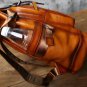 Rsslyn Backpacks Brown Leather Knapsack Real Leather Backpack European & American Backpacks LMF24-30