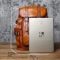 Rsslyn Backpacks Brown Leather Knapsack Real Leather Backpack European & American Backpacks LMF24-30