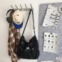 New Arrival Black Bags Denim Bags for Teenage Girls Sling Bags Black Denim Shoulder Bags LMF24-33
