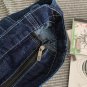New Arrival Black Bags Denim Bags for Teenage Girls Sling Bags Black Denim Shoulder Bags LMF24-33